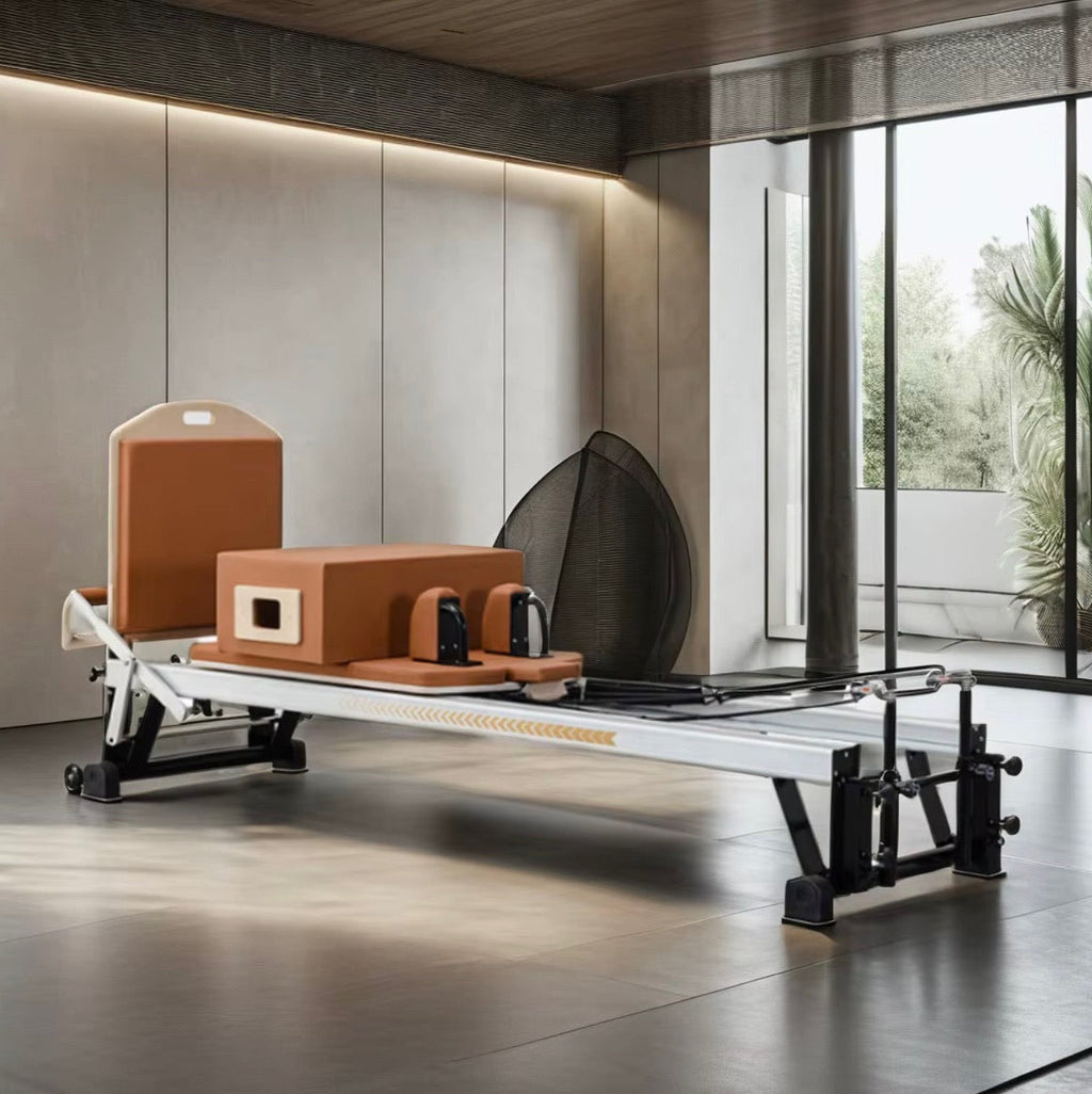 Pilates reformer bed aluminium - Pilatesclub&co