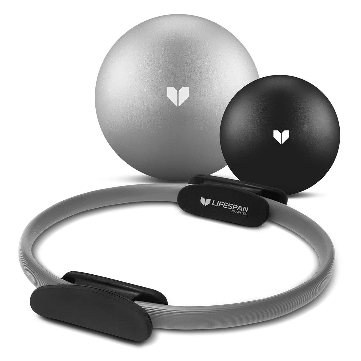 Essentials Set - Pilates Ring with Small and Medium Pilates Ball - Pilatesclub&co