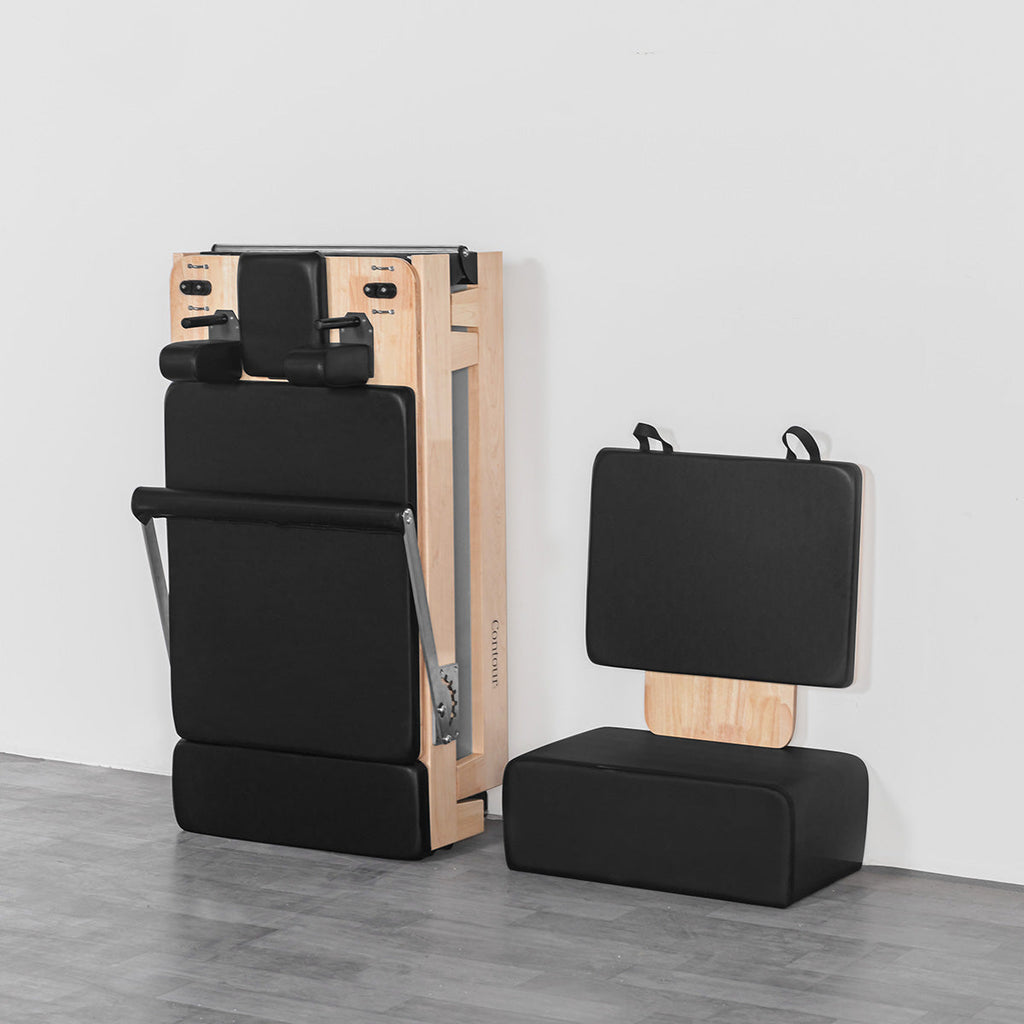 Wood Pilates Reformer Set - Pilatesclub&co