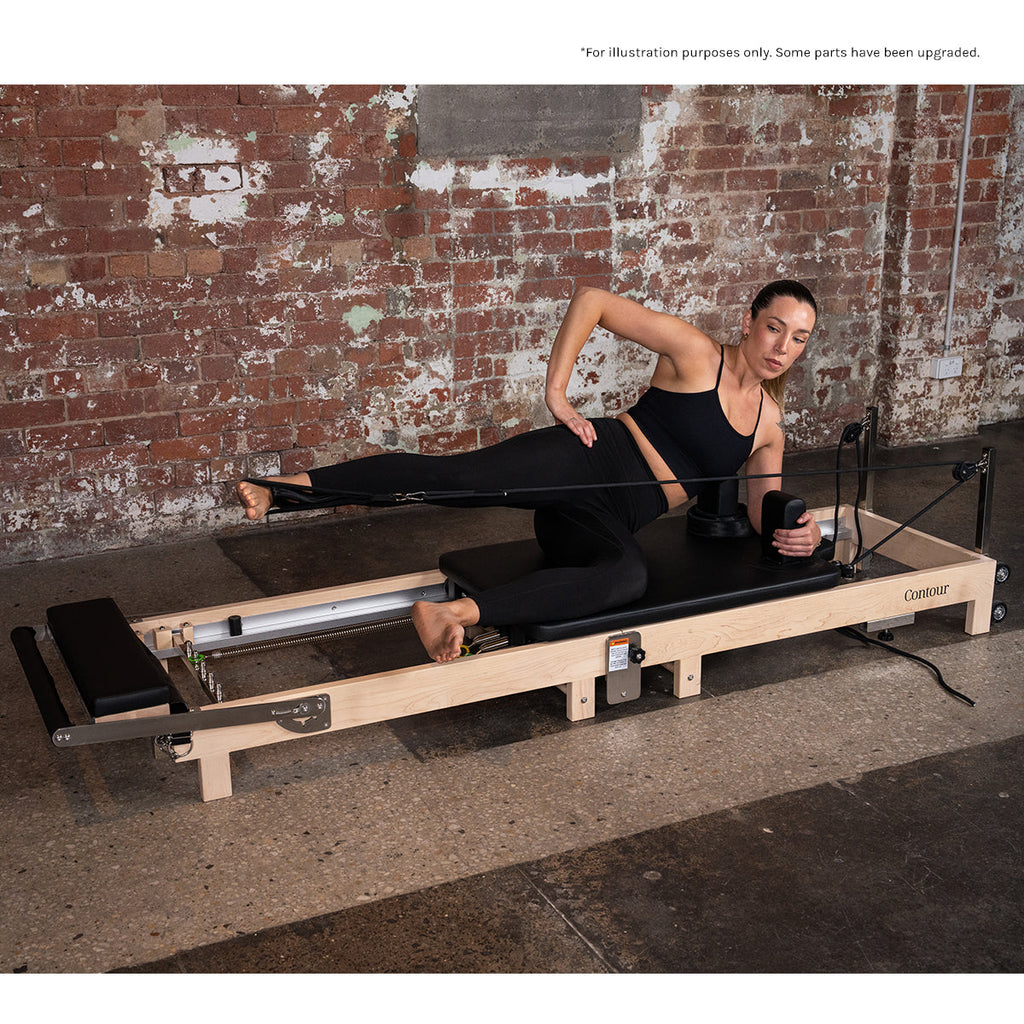 Wood Pilates Reformer Set - Pilatesclub&co