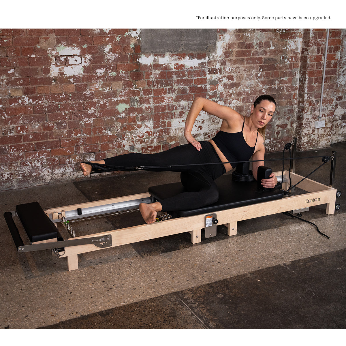 Wood Pilates Reformer Set - Pilatesclub&co