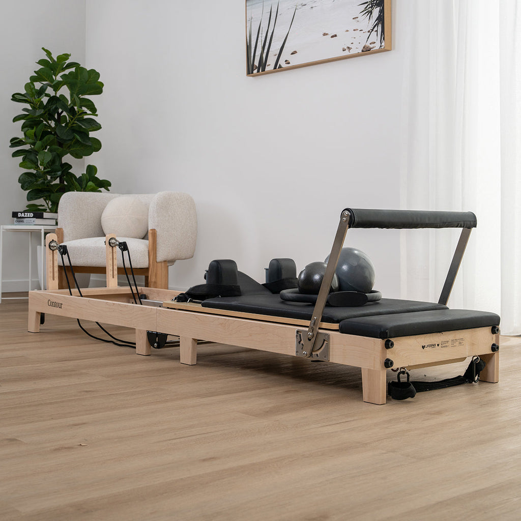Wood Pilates Reformer Set - Pilatesclub&co