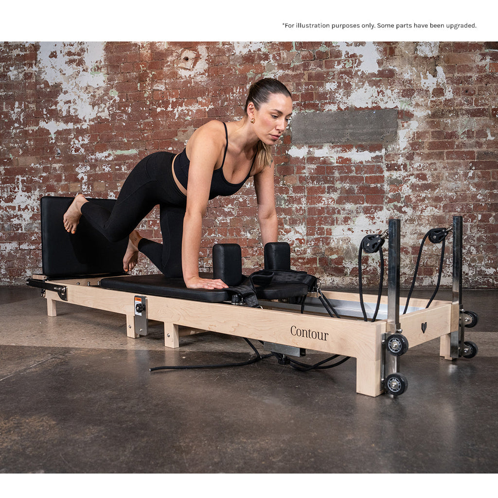 Wood Pilates Reformer Set - Pilatesclub&co