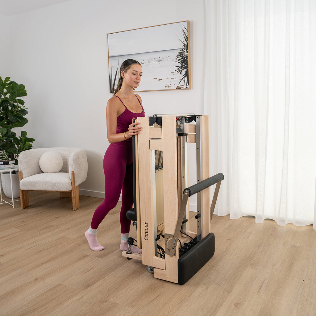 Wood Pilates Reformer Set - Pilatesclub&co