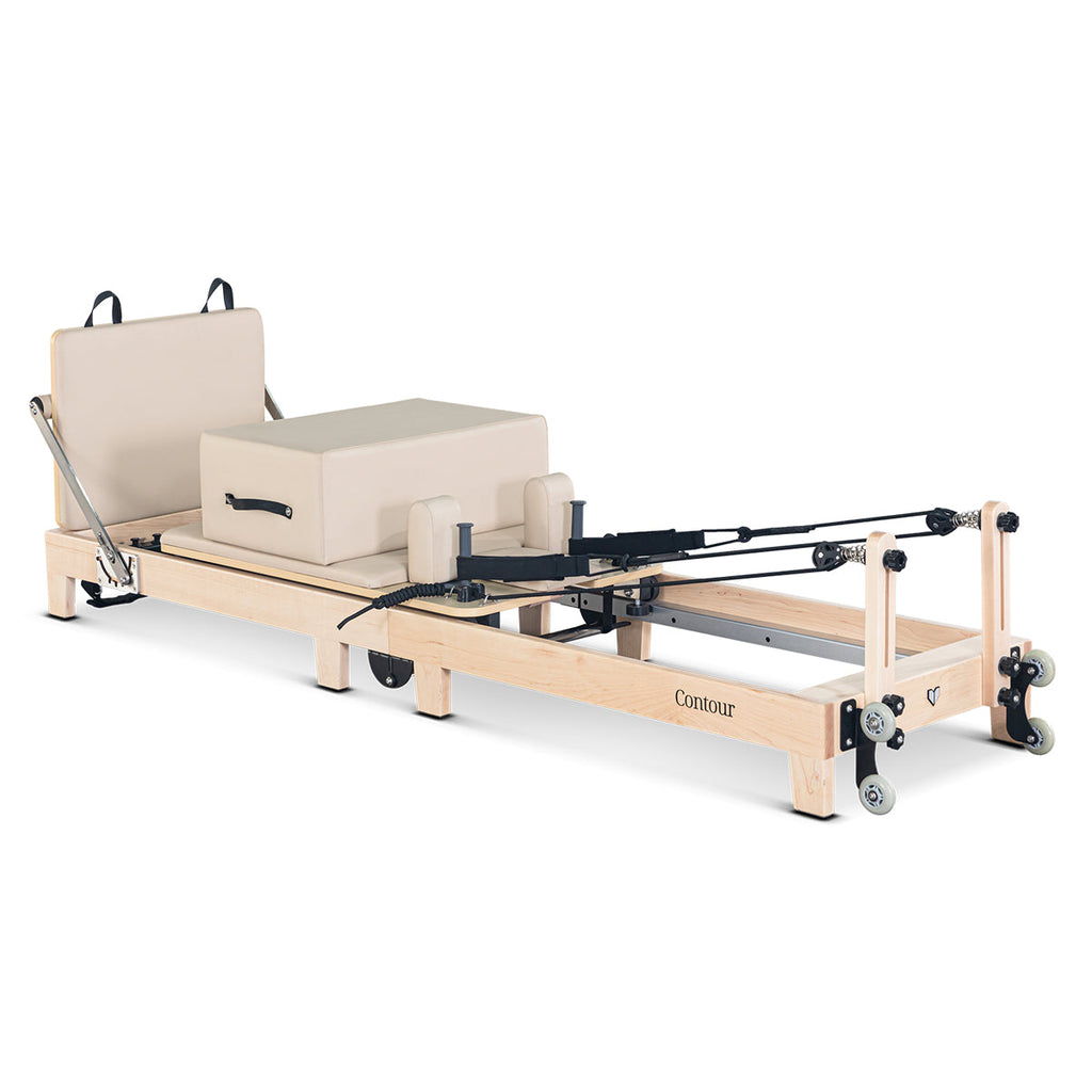 Wood Pilates Reformer Set (Beige) - Pilatesclub&co
