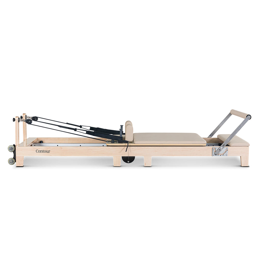 Wood Pilates Reformer Set (Beige) - Pilatesclub&co