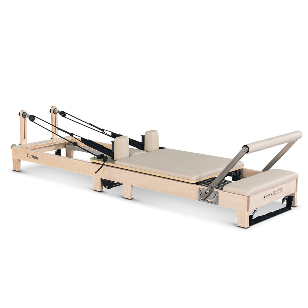 Wood Pilates Reformer Set (Beige) - Pilatesclub&co